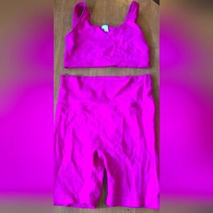 Barbie pink work out set